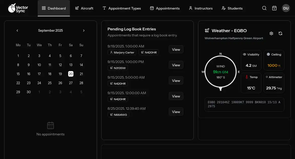 Customizable Staff Dashboard